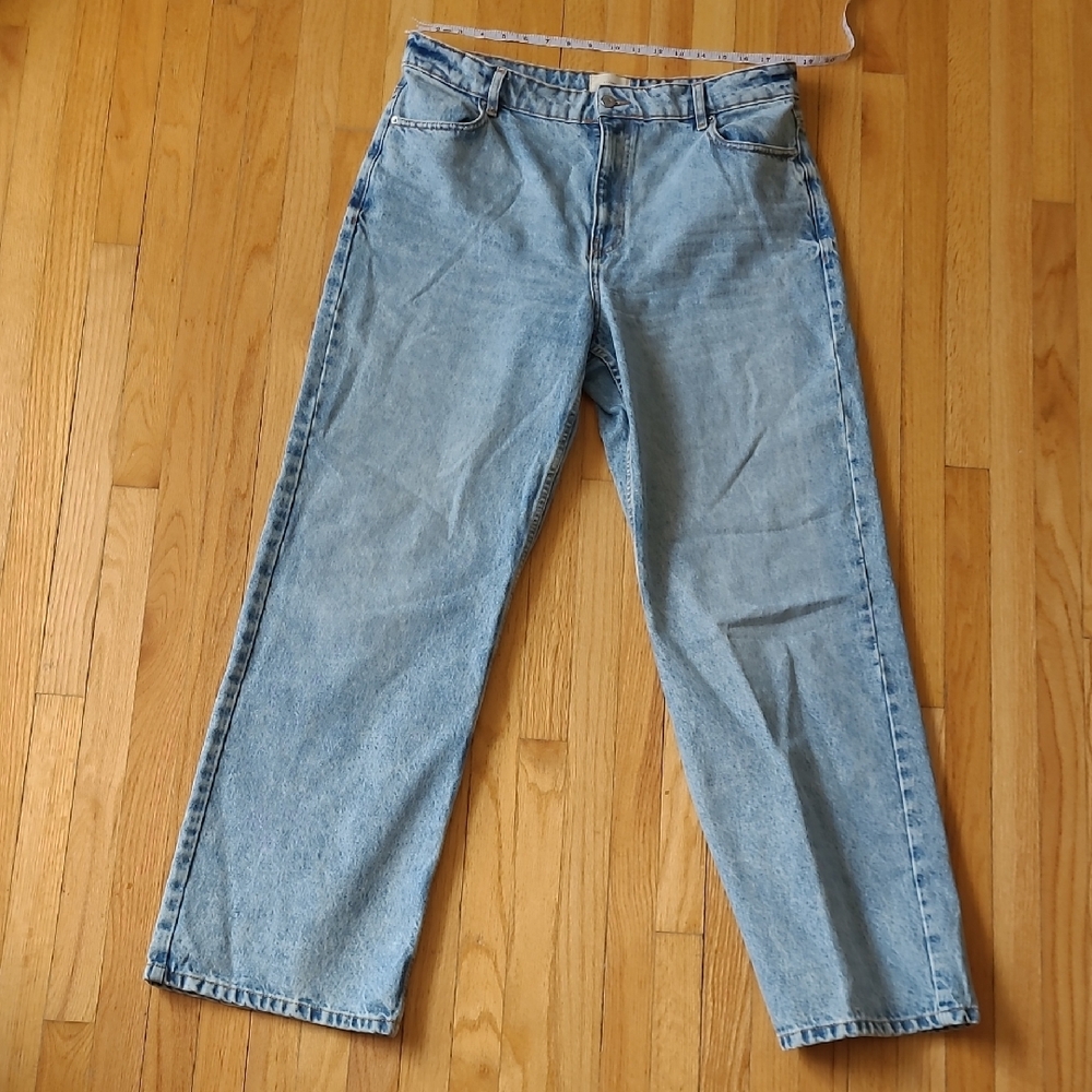 Sezane Light Blue Flare & Wide Leg Jeans